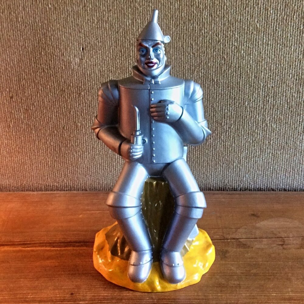 1989 Vintage Tin Man Wizard of Oz 12” Vinyl Bank